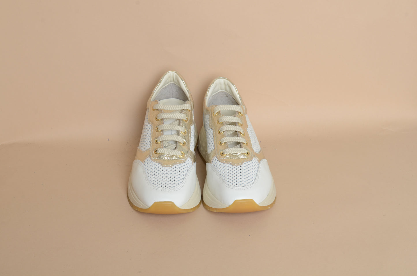 AuroraGold Studded Shoe – 100% Genuine Leather, Handmade in Turkey | Women’s Bold & Luxurious Studded Shoes