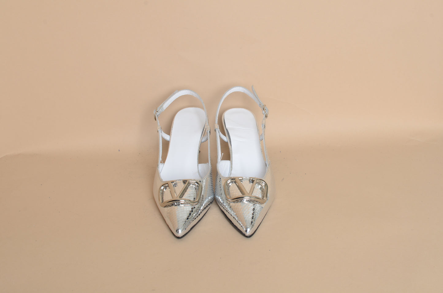 Elise - Grey Stiletto Heel – 100% Genuine Leather, Handmade in Turkey | Women’s Elegant & Modern Heels