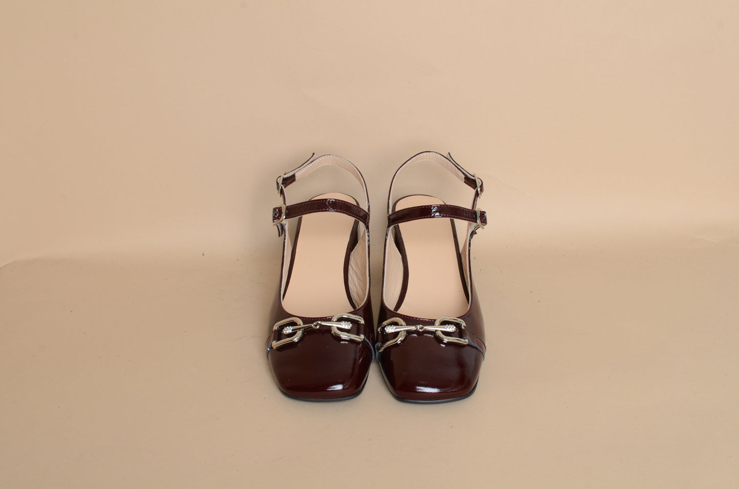 Vivienne - Bordeaux Classic Heel – 100% Genuine Leather, Handmade in Turkey | Women’s Elegant & Timeless Heels