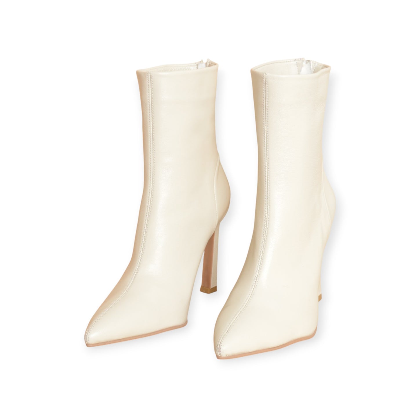 Ingrid Black Leather Ankle Boots Handmade in Turkey Ruka Shoes