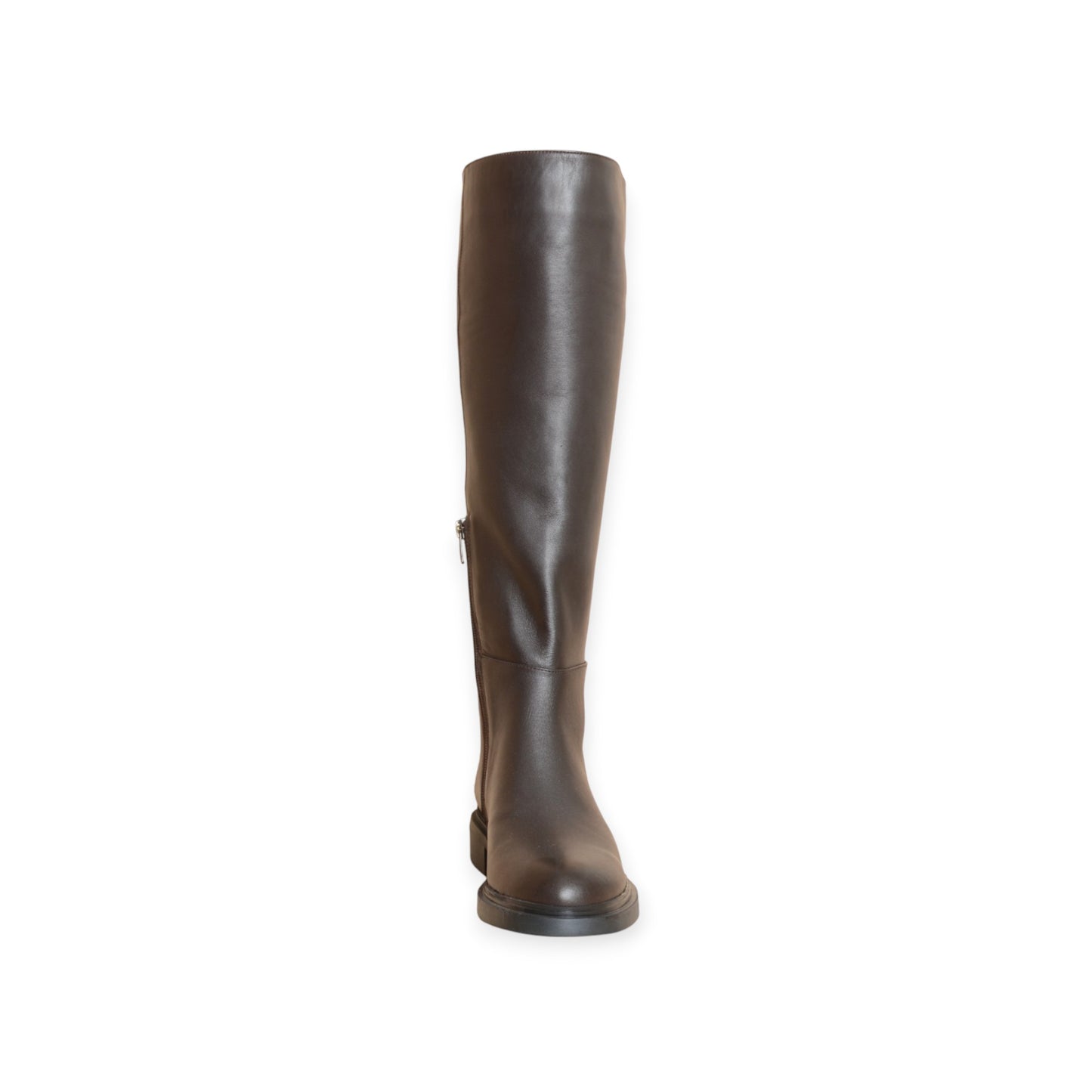 Skadi Brown Leather Knee-High Boots | Handmade in Turkey | Ruka Shoes