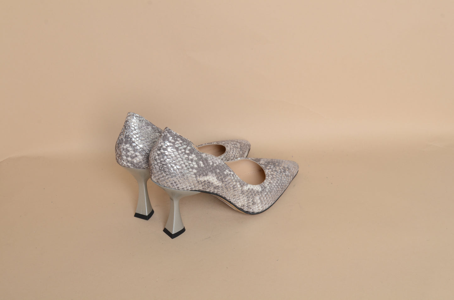Sienna- Snake-Print Stiletto – 100% Genuine Leather, Handmade in Turkey | Bold Women’s Heels