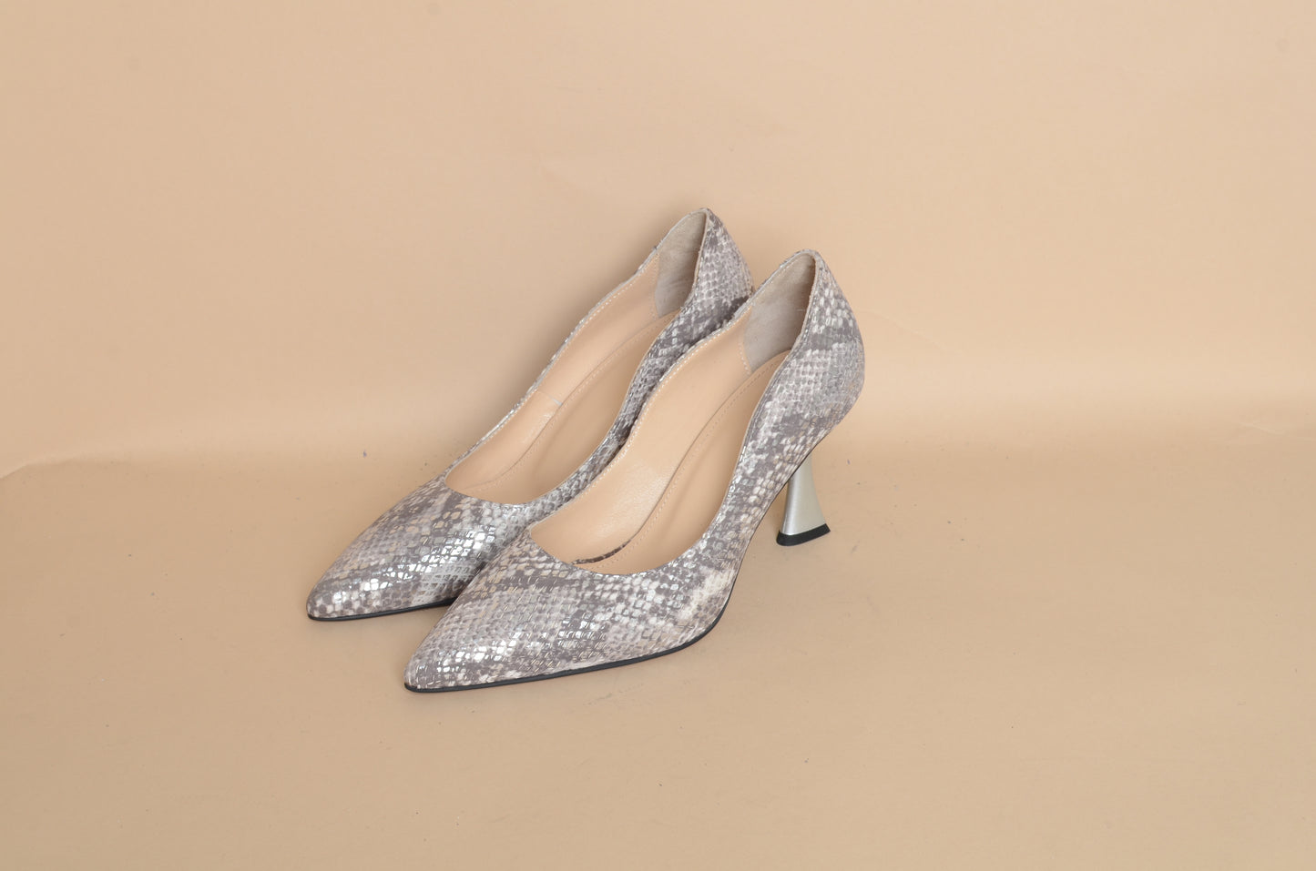 Sienna- Snake-Print Stiletto – 100% Genuine Leather, Handmade in Turkey | Bold Women’s Heels
