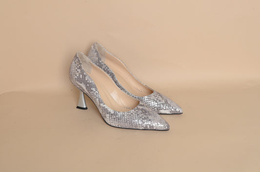 Sienna- Snake-Print Stiletto – 100% Genuine Leather, Handmade in Turkey | Bold Women’s Heels